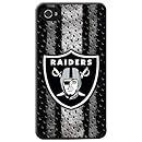 Team ProMark KIPH4FOKLND1 Hard Case for iPhone 4 - 1 Pack - Retail Packaging - Oakland Raiders