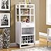 Monarch Ladder Style Bar Unit, 60-Inch, White