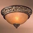 Minka Belcaro Walnut Champagne Glass Flush 960-126