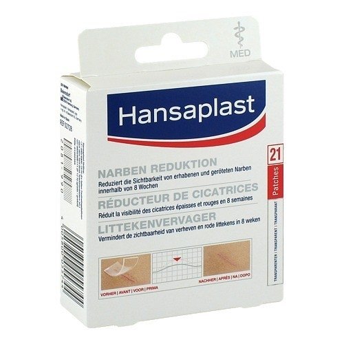 HANSAPLAST med Narben Reduktion Pflaster 21 St Pflaster