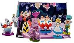 Disney Alice in Wonderland Figurine Play Set 6-pc.
