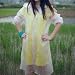 Fuloon Clear Rain Jacket Rainwear Lovely Lady Girl Woman Hooded Raincoat PVC Cute Waterproof (On Sale in May)