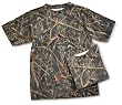 2 - Pk. Guide Gear&reg; Short - sleeved Camo Pocket T - shirts Conceal Brown