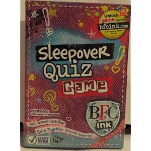 Sleepover Quiz