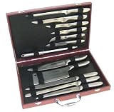 Picture Of 12 Piece knife set with storage case
