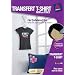 Avery - 4 Transfert T - Shirt Pour Textiles Noirs