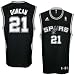 Tim Duncan San Antonio Spurs Black Replica Adidas NBA Jersey