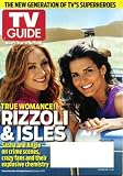 TV Guide July 11 2011 Sasha Alexander & Angie Harmon/Rizzoli & Isles on Cover, New Generation of TV Superheroes, Kyra Sedgwick/The Closer, Glenn Close & Rose Byrne/Damages, Connie Britton/Friday Night Lights