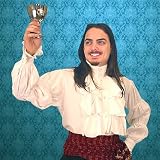 Renaissance Noble's Shirt - WHITE - XXLarge (Period Clothing)