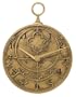 Whitehall 16" Antique Brass Astrolabe Atomic Clock
