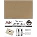 JAM PAPER Circle Label Sticker Seals - 1 2/3 Inch Diameter - Brown Kraft - 120 Round Labels/Pack