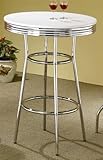 50?s Soda Fountain Bar Table by Coaster Furniture