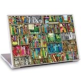 GelaSkins Protective Skin for 17-Inch PC and Mac Laptops - Bookshelf