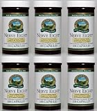 Naturessunshine Nerve Eight Supports Nervous System Herbal Combination Supplement 100 Capsules (Pack of 6)
