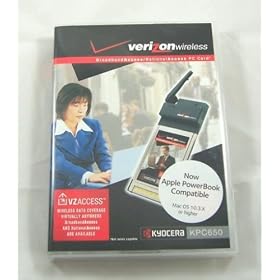 Kyocera KPC650 Broadbrand PC Card for Verizon Wireless