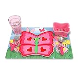 Melissa & Doug Bella Butterfly Mealtime Set