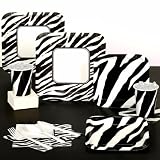Animal Print Zebra Standard Pack for 8 Animal Print Zebra Standard Pack for 8