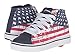 Heelys Boy's Hustle American Flag (Little Kid/Big Kid/Adult) Blue/White/Red Sneaker 4 Big Kid, Men's 4 M