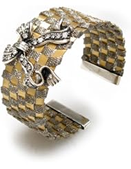 Womens two tone bracelet