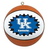 KENTUCKY WILDCATS Mini-Replica NCAA Basketball CHRISTMAS ORNAMENT (Star Design)
