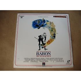 The Adventures of Baron Munchausen LASERDISC