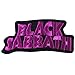Patch Cube Black Sabbath Heavy Metal Punk Rock Band Iron on Patches, 2 by 4.5-Inches