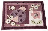 Review Lambs & Ivy 6240 / Lambs and Ivy Luv Bugs Rug, Plum