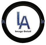 LA Sign Los Angeles Blue Gem Crystal Studded Rhinestone Bling Car Truck SUV Steering Wheel Cover