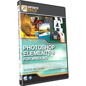 Infinite Skills Adobe Photoshop Elements 8 Windows Tutorial - Video Training DVD