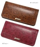 COLE HAAN (コールハーン) エセックスコレクション パイソン調レザー長財布 ウォレット B3631