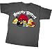 ANGRY BIRDS YOUTH T-SHIRTS - KIDS TEES - *GRUMBLE!!!!!!* - ANGRY BIRD T-SHIRTS! KID SIZES!