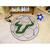 South Florida Bulls NCAA Soccer Ball Round Floor Mat (29)