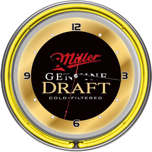 Trademark Global Miller Genuine Wall Clock