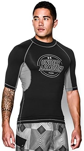 Under Armour Men's UA Ames Rashguard 3XL Black