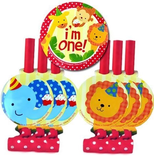 Zoo Jungle Blowouts / Favors (6ct) by Zoo Jungle