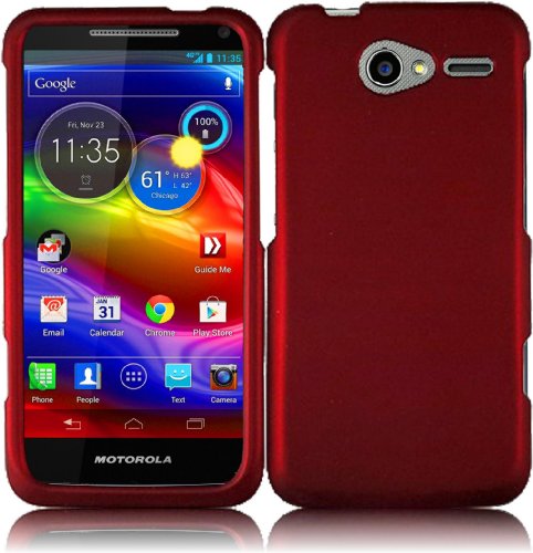 For Motorola Electrify M XT901 Hard Cover Case Red Accessory