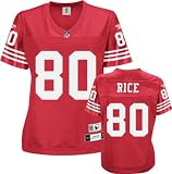 Jerry Rice San Francisco 49ers Red NFL Women’s