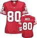 Jerry Rice San Francisco 49ers Red NFL Women's Premier Throwback Jersey - Medium