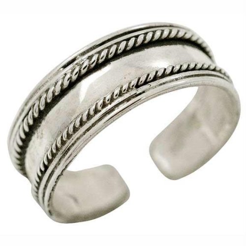 Toe Sterling Silver Ring Sterling Silver Band