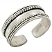 Toe Sterling Silver Ring Sterling Silver Band