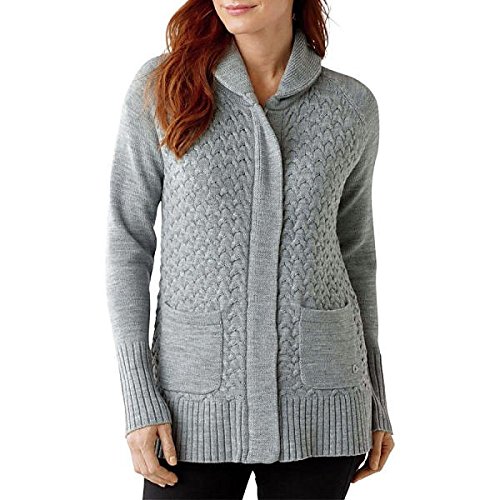 スマートウール アウター ニット&セーター SmartWool Hesperus Full-Zip Sweater Silver Gra [並行輸入品]