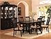 7-pc Sunrise Dining Set In Capuccino Finish