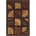 Mohawk Home Modesto Rug Collection - Dark Brown