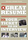 A Great Resume, Your Ticket to an Interview VHS VIDEO. Job Search Educational Tool.