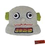 San Diego Hat Company Chenile Robot Hat, Gray, 0-6 Months