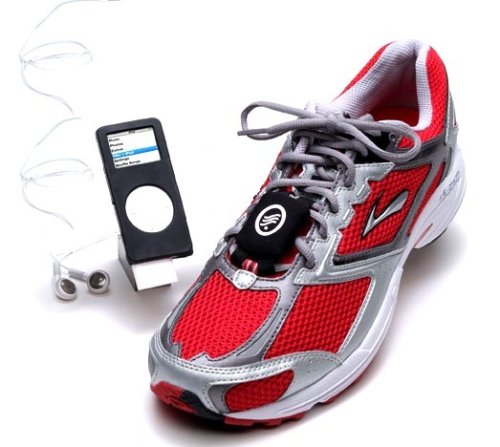 SiliSkin and Shoe Pouch, Grantwood Technology's Silicone Skin and Screen Protector for iPod Nano, 1st/2nd Generation, Includes Shoe Pouch for Nike+iPod