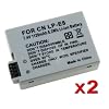 2 Canon Battery Pack For LP-E8 EOS Digital Rebel T2i