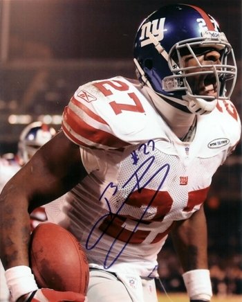 Brandon Jacobs Autographed New York Giants 8x10 Photo