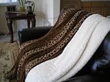 Brown Leopard Bed Spread