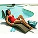 The Splash Lounger Floating Chaise (Chocolate) (35"H x 24"W x 75"D)